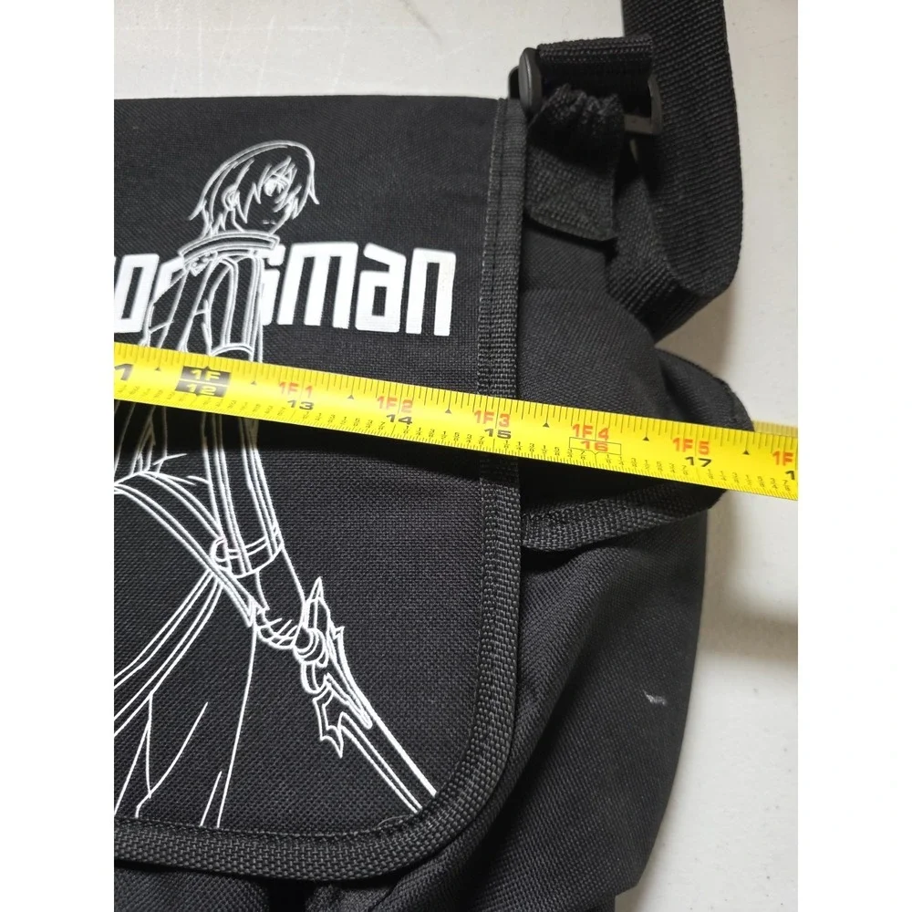 Sword Art Online Kirito Black Swordsman Anime Messenger Bag Cosplay Backpack